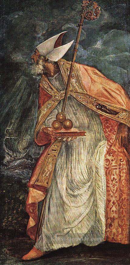 St Nicholas Italienischen Renaissance Tintoretto Ölgemälde
